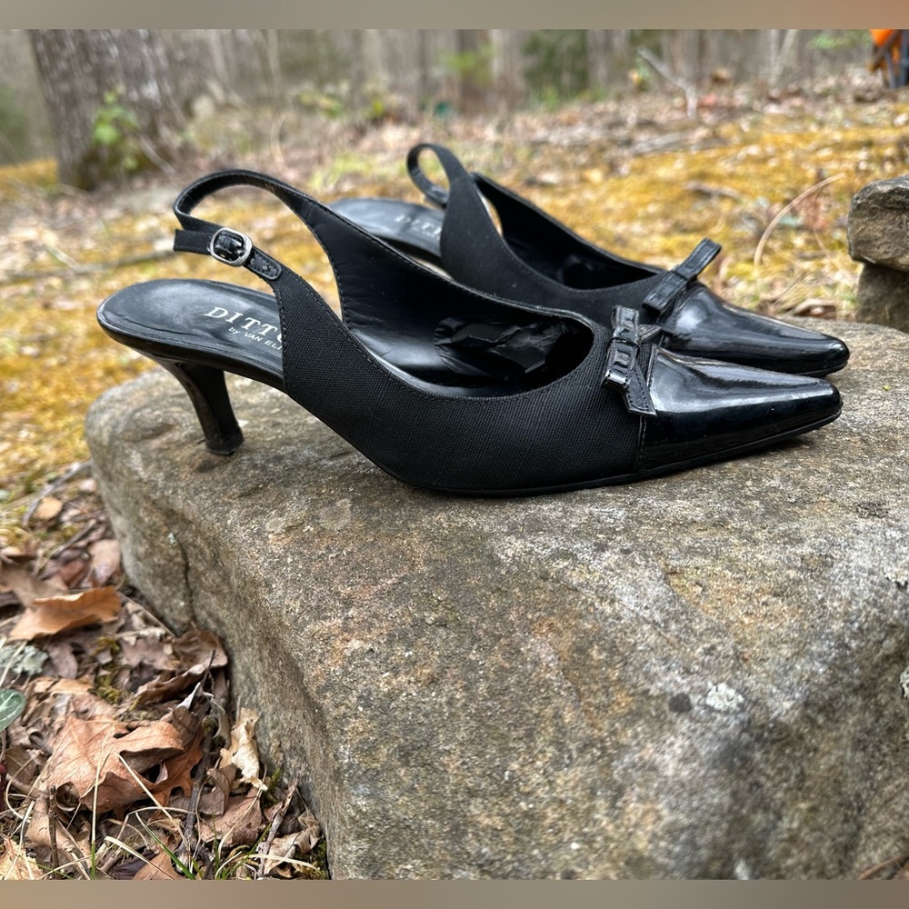 Dirt by Vaneli Lancy point princess heel